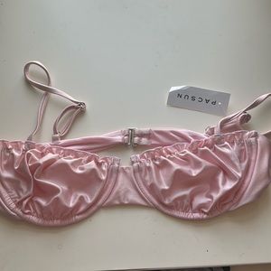 Dippin Daisys pink bikini top NEW WITH TAGS